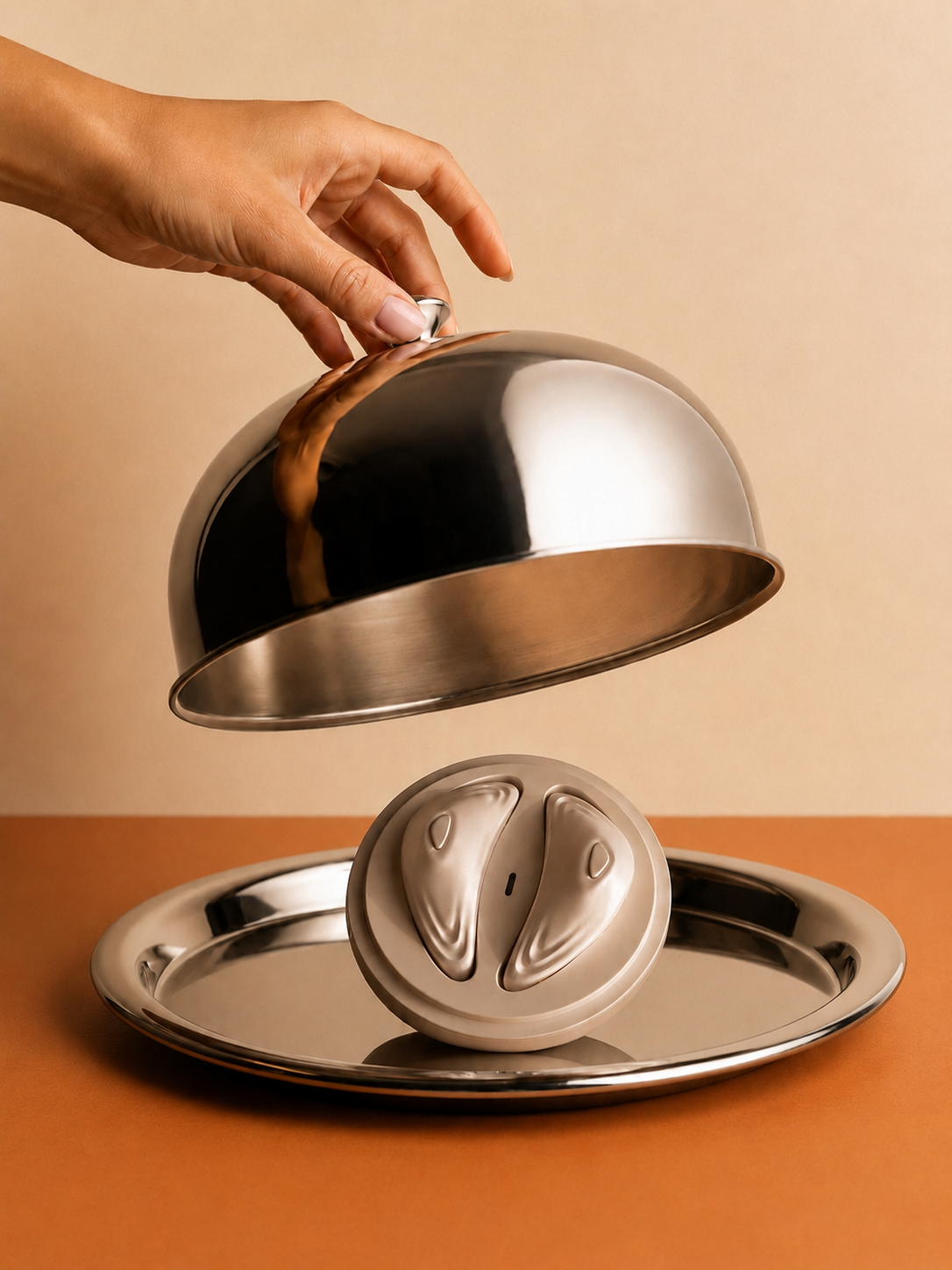yumeskin. EMS Eye Patches served on a silver platter
